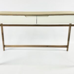 Dressing Table in American oak and white Duco