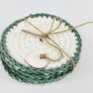 Hand Crocheted Coasters